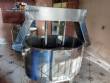 Queijomatic 300-liter stainless steel jacketed cheese mixing tank
