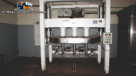 Automatic line for the production of softened cookies 2.000 kg