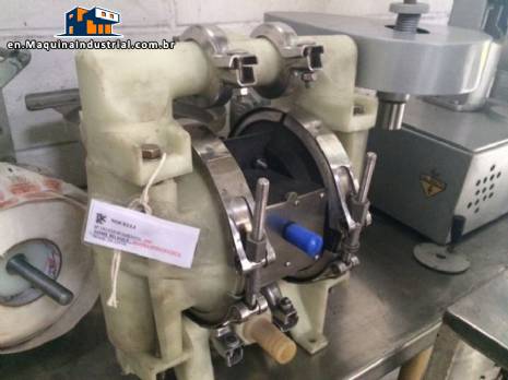 Pneumatic diaphragm pump