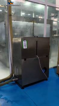 Complete water bottling line for carbonated drinks, triblock bottling machine, carbonator, labeler, BOPP baler