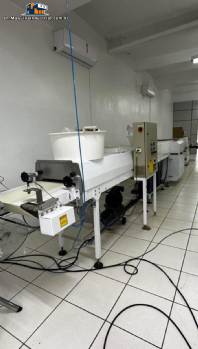 Startec cooling tunnel tempering machine Hebleimar mini covering machine AFJ Machines