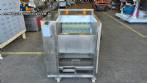 Washer and peeler for fresh fruits, vegetables, and tubers with abrasive brush rollers