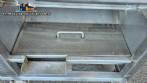 Washer and peeler for fresh fruits, vegetables, and tubers with abrasive brush rollers