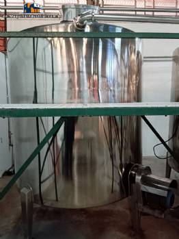 Zegla 5,000-liter stainless steel mixing tank
