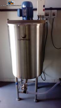 80 L stainless steel mixing tank Lupafrio
