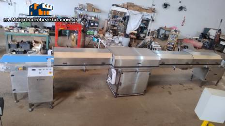 Chocolate cooling tunnel