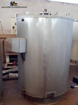 Jacketed tank of 3000 litres