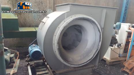 Industrial exhaust fan Brand Projelmec model CLS - 900 R - 90