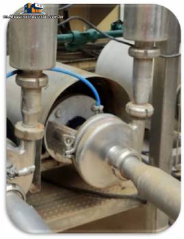 Triclover stainless steel sanitary centrifugal pump, 15 m�/h