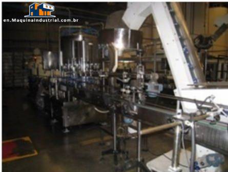 Filling machine with 12 nozzles IMSB