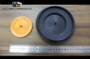 Injection mold for roulette toys 190 x 190 mm
