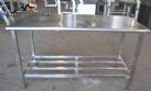 Stainless steel table 700 mm x 1500 mm
