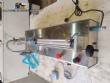 Stainless steel benchtop filling machine for liquids from 10 to 250 ml