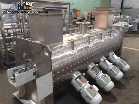 Horizontal intensive mixer of powders Semco