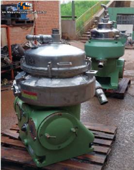 Horizontal centrifuge separator Westfalia