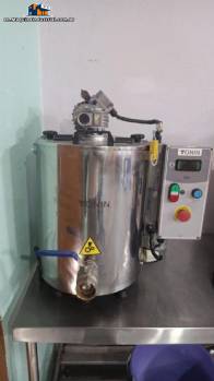 Vonin TD - V 30 kg stainless steel jacketed chocolate melting tank