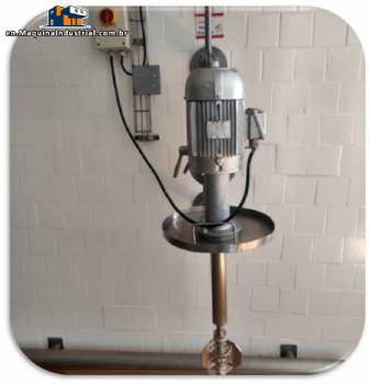 Artinox stainless steel agitator, disperser, mixer, and homogenizer