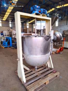 500 liter steam cooking pot