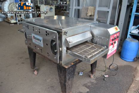 Tupasy gas stainless steel belt oven