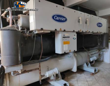 Carrier water condenser chiller