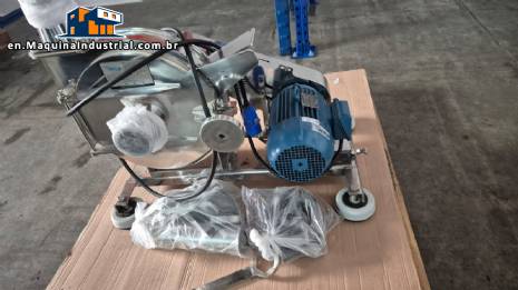 Stainless steel hammer mill Vieira MS 280 5 HP