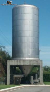 Stainless steel silo tank 320000 L Zeeman Lees