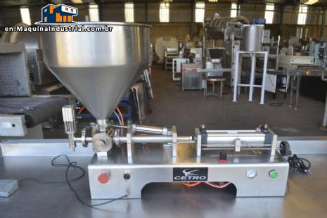 Bench top filling machine for pastes Cetro