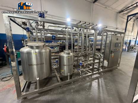 Membrane filtration system for 40,000 L, 12,500 L, and 10,000 L capacities Padroniza e Ibiex