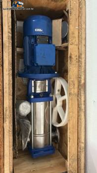 Multistage vertical centrifugal pump