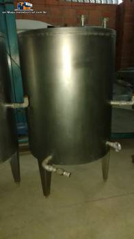 Stainless steel tank for CIP Brasholanda