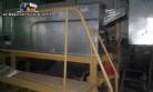 Stainless steel industrial continuous potato peeler