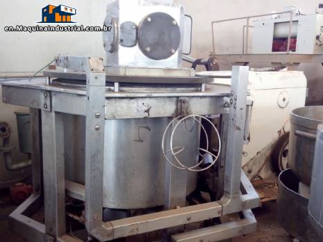 Industrial mixer tank for cream Damix