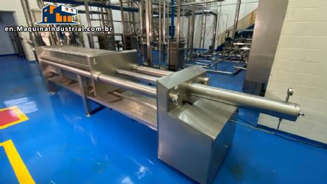 Strassburger Filter 70 plates stainless steel 316 filter press hydraulic