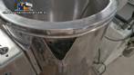 Electric stainless steel jacketed mixing tank