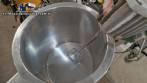 Electric stainless steel jacketed mixing tank