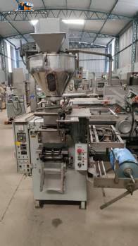 Sachet filling packaging machine for powder products