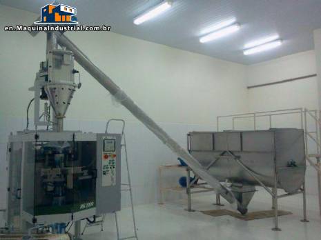 Indumak packaging and ribbon blender mixer