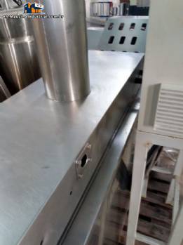 Industrial fryer continuous system for snack foods MCI