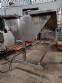 Stainless steel conveyor table with belt for accumulation assembly