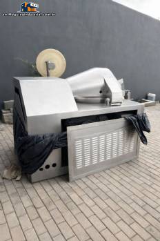 Cutter industrial processor for meats, pasta, sausages, vegetables, pet food Incomaf