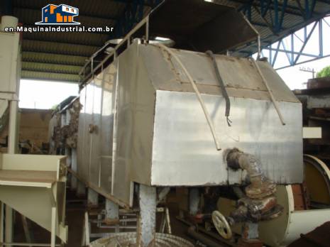 Deep Fryer and dryer for continuous production of potatoes