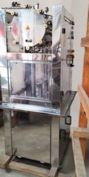 Equipment for batching and pasteurizing draft beer and bottle washer/labeler.