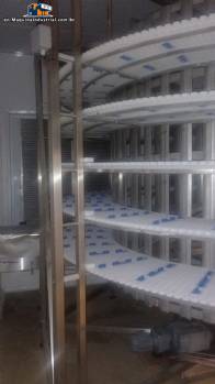 Helical freezing tunnel Girofreezer  ATS Brasil