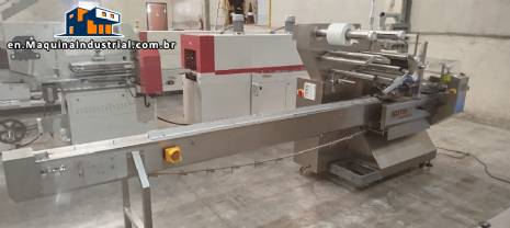 BOSTAR horizontal stainless steel flow pack packaging machine