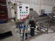 Industrial washer for vegetables and leafy vegetables