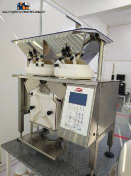 Benchtop compressed capsule contactor in stainless steel PHARMACOUNT