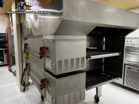 Lincoln stainless steel conveyor oven for pizza baking cookies