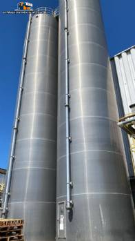 ZEPPELIN aluminum bulk storage tank silo 80 tons