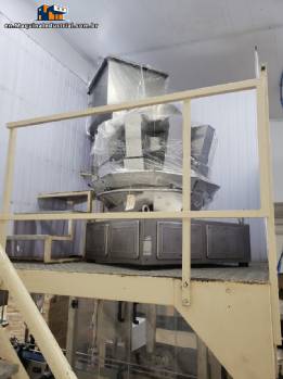 Bottling line for grains and chestnuts