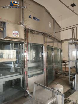 Sidel Universal 2 Eco combi blow molding rinsing filling capping line year 2013